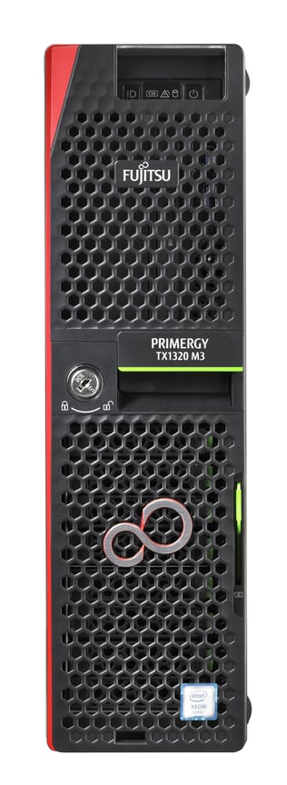 Fujitsu PRIMERGY TX1320 M3 | Xeon E3-1270 v6 | 16 GB RAM | 512 GB SSD